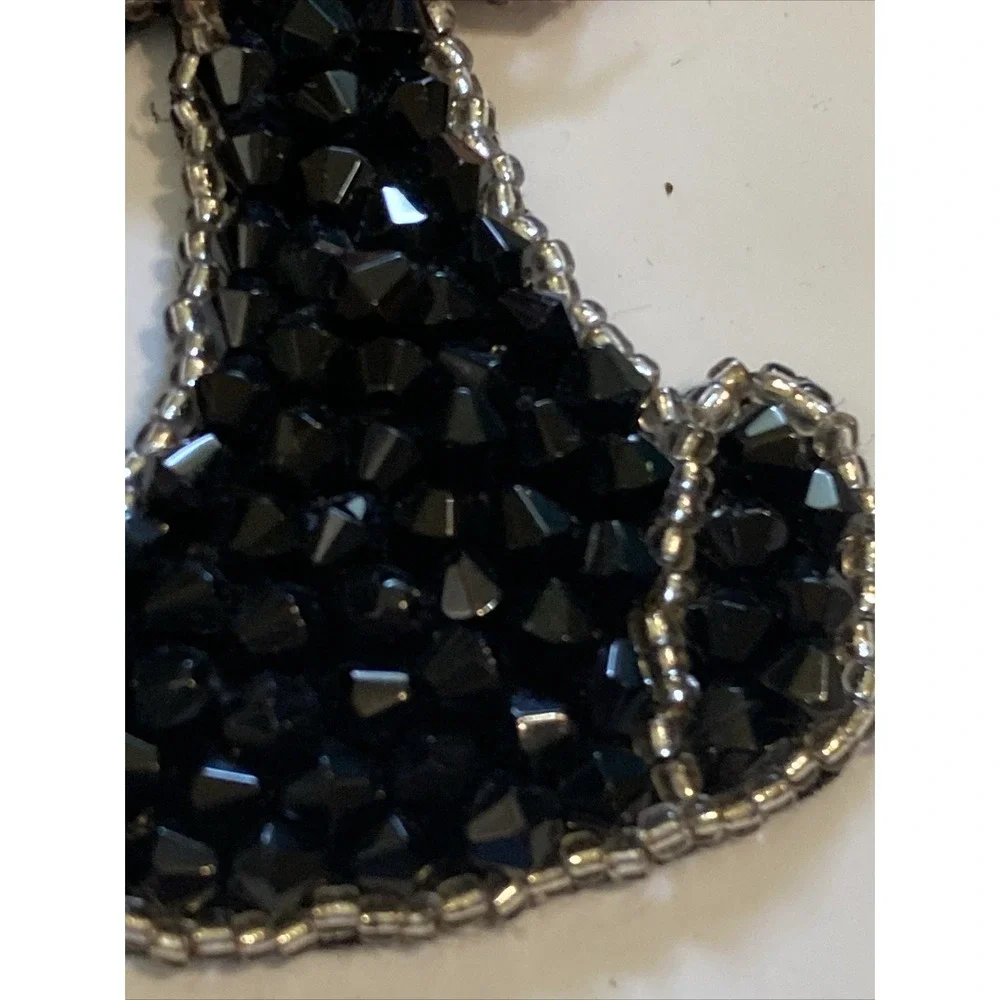 N/A beaded black